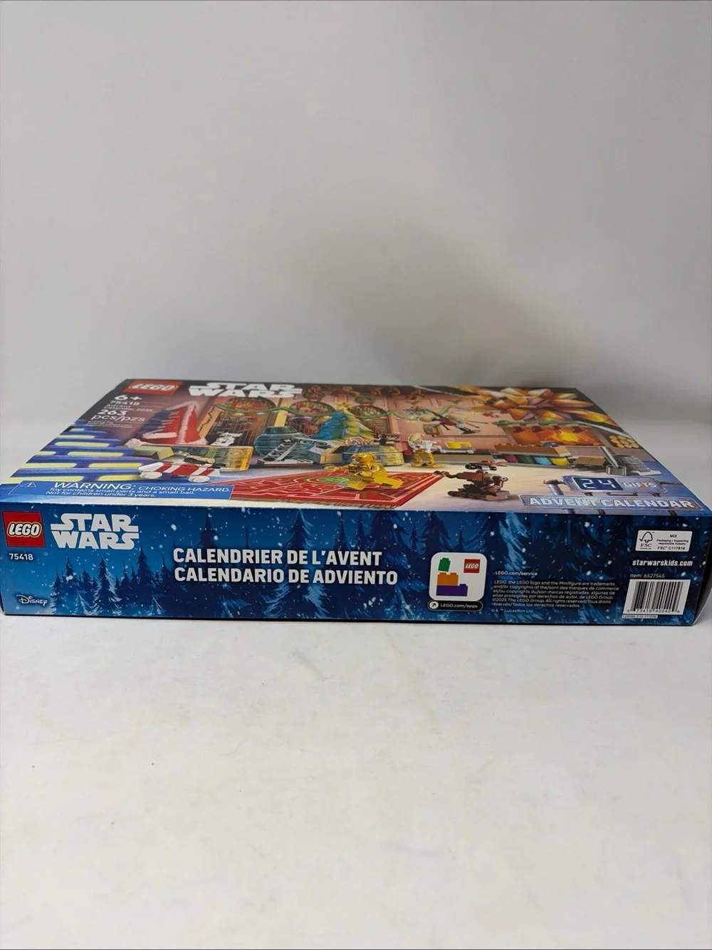 Lego Star Wars Advent Calendar 2025 with 24 Toys Set 75418 New Sealed